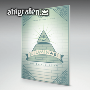 IlluminABI Abi Motto / Abizeitung Cover Entwurf von abigrafen.de®