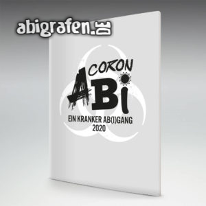 CoronAbi Abi Motto / Abizeitung Cover Entwurf von abigrafen.de®