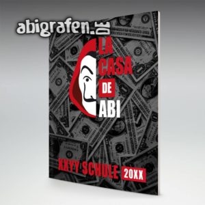 La Casa de Abi Abi Motto / Abizeitung Cover Entwurf von abigrafen.de®