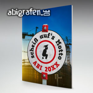 Abi Abi Motto / Abizeitung Cover Entwurf von abigrafen.de®