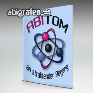 ABItom Abi Motto / Abizeitung Cover Entwurf von abigrafen.de®