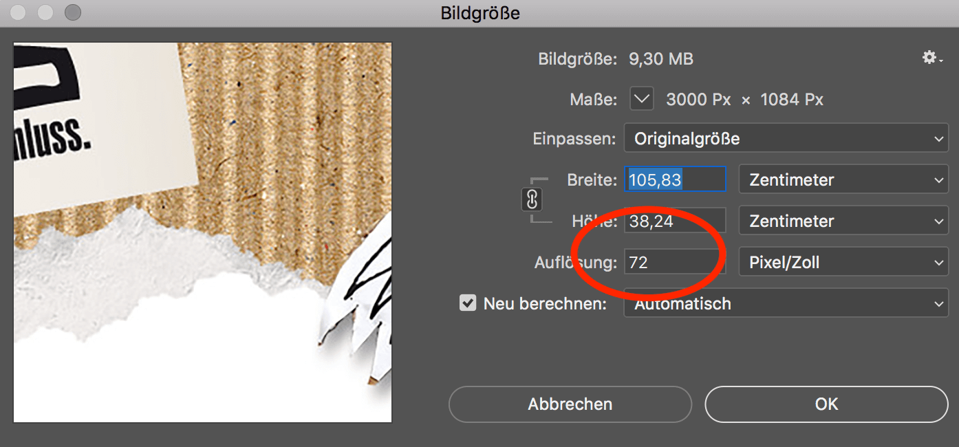 Tipps für die Abizeitung: Auflösung von Bildmaterial prüfen & verändern