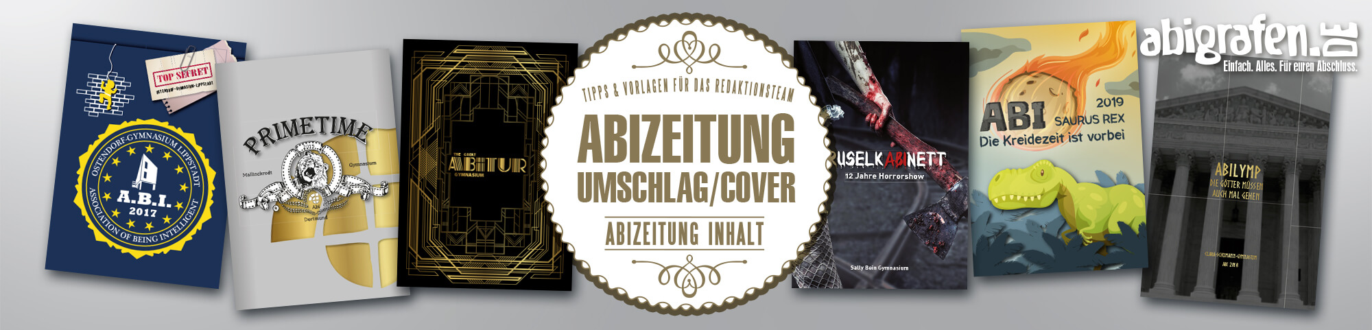 Abizeitung Umschlag Ideen Designs Abigrafen De Gmbh