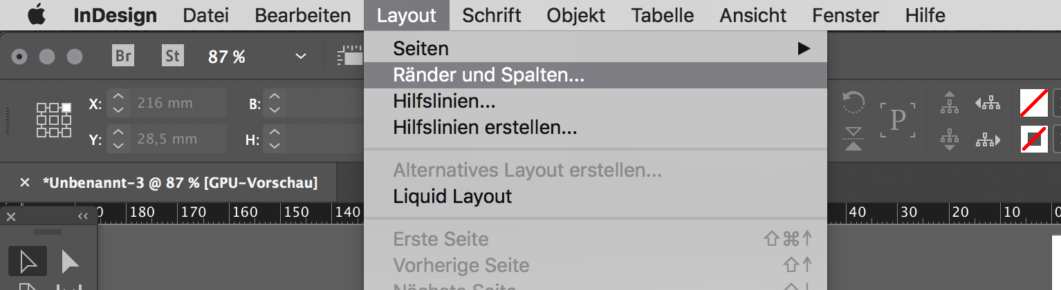 Hilfslinien Rahmen Spalten In Indesign Abigrafen De Gmbh