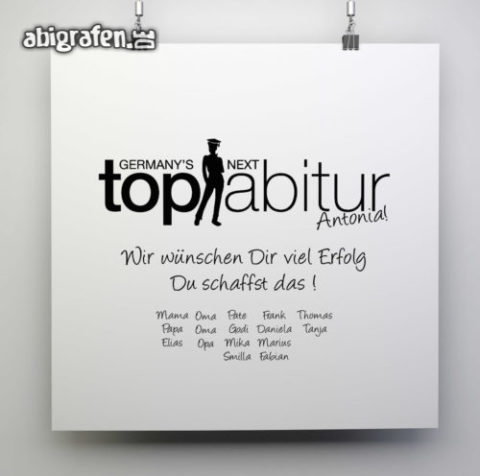 Banner mit Abimotto von abigarfen.de
