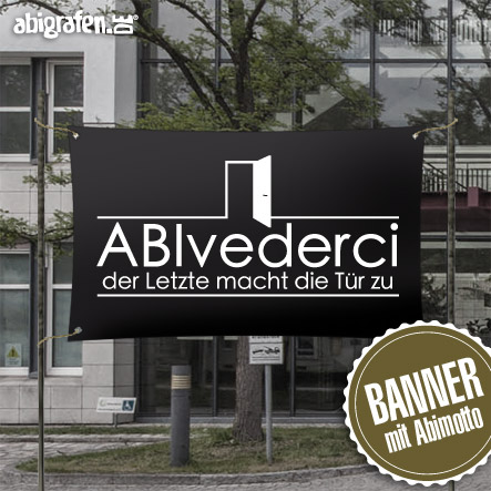 Banner Mit Abi Motto Kaufen Abigrafen De Gmbh