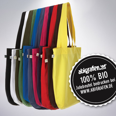 individuell bedruckte Jutebeutel/Baumwolltaschen Bio-Qualität