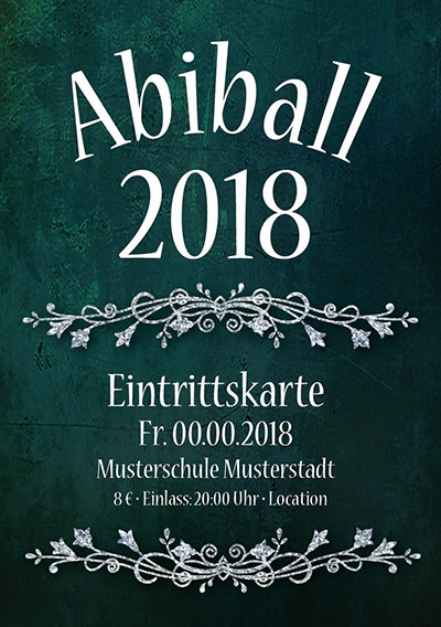 Abiparty Abiball Eintrittskarten Drucken Abigrafen De Gmbh