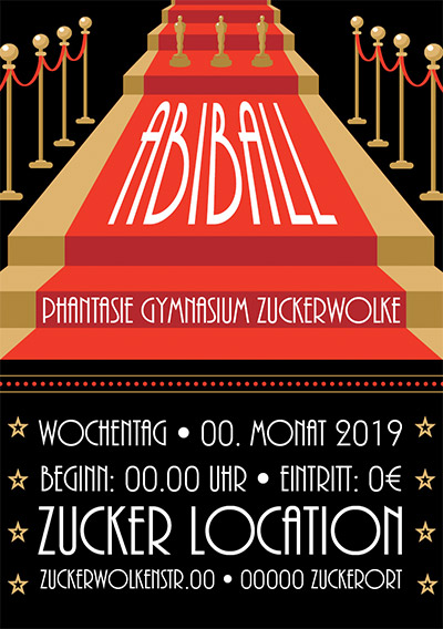 Abiparty Abiball Eintrittskarten Drucken Abigrafen De Gmbh