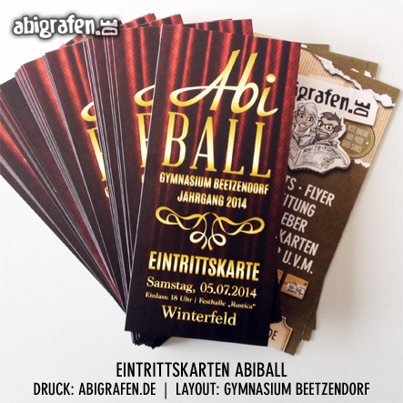 Eintrittskarten Abiball Drucken Beim Profi Abigrafen De Gmbh