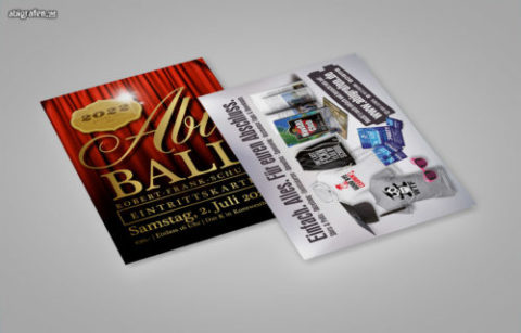 Grundlayouts für deine Eintrittskarte von abigrafen.de