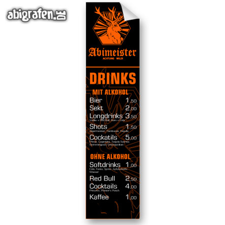 Produkte für den Abiball: individuelle Poster/Plakate