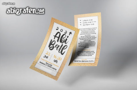 Grundlayout abigrafen.deEintrittskarte Abiball Referenzprojekt abigrafen.de