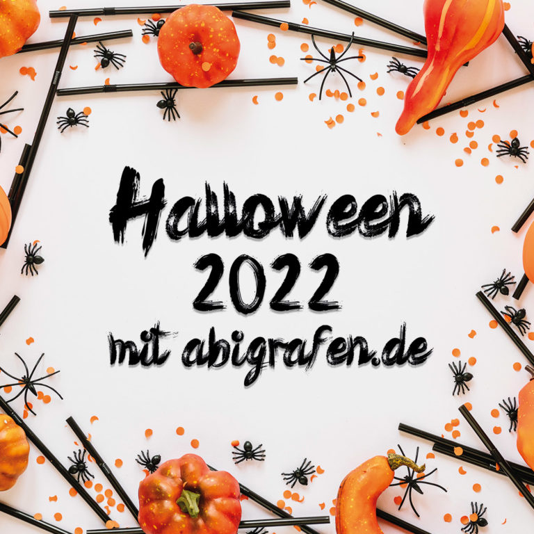 Halloween 2022 mit abigrafen.de – Herbst, Grusel, Nacht, Süßes, Verkleiden, Schule