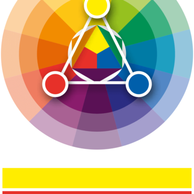 Harmonischer Farbendreiklang für die Abizeitung