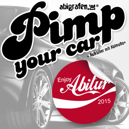 Abishop: Aufkleber mit Abimotto kaufen Abishop: Aufkleber mit Abimotto kaufen