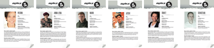 Mitarbeiter-Profile abigrafen Team