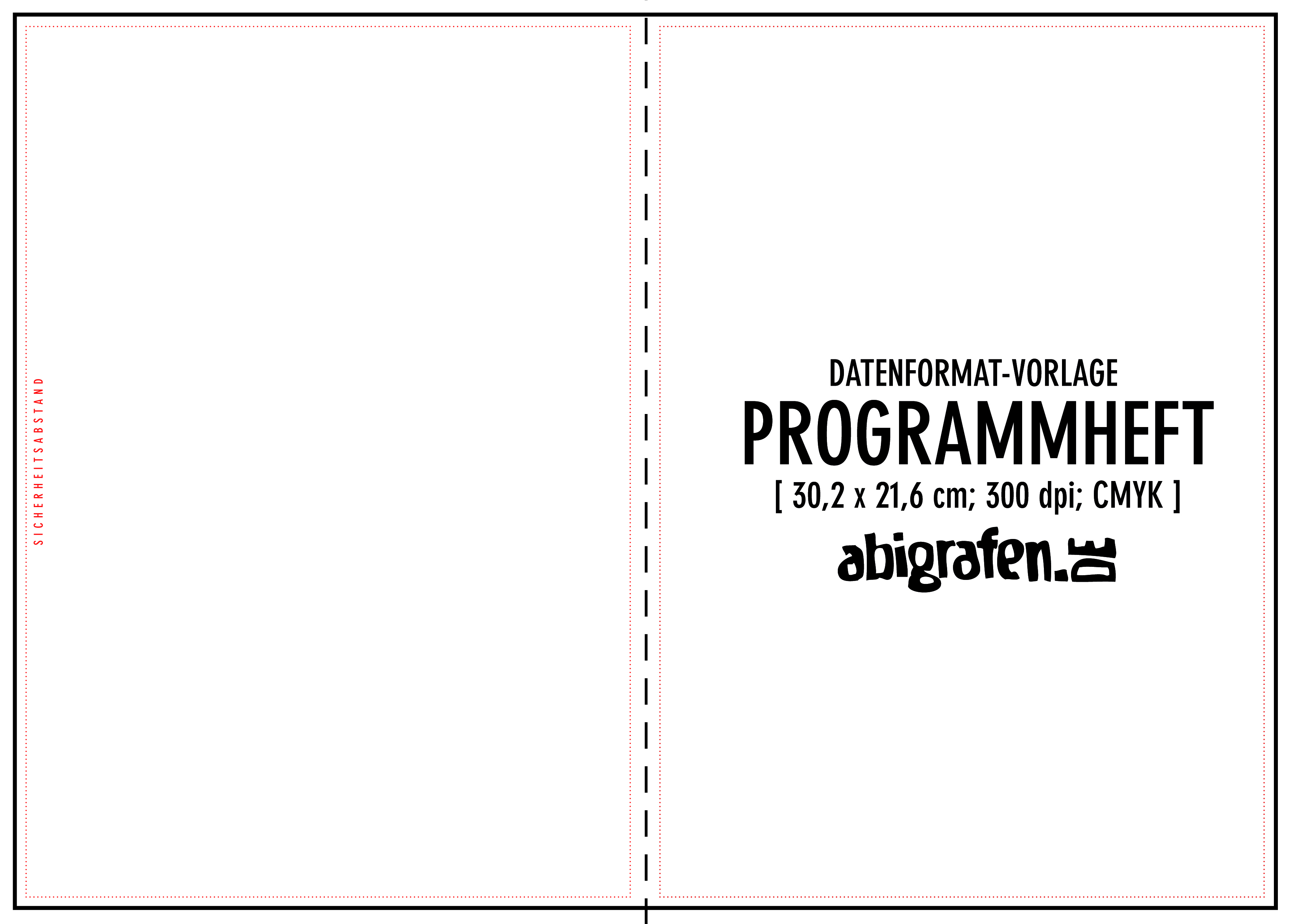 Abiball Programmhefte Drucken Druckvorlage Abigrafen De Gmbh