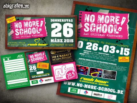 No More School Das Original Referenzprojekt abigrafen.de Abishop
