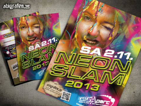 Neon Slam Referenzprojekt abigrafen.de Abishop