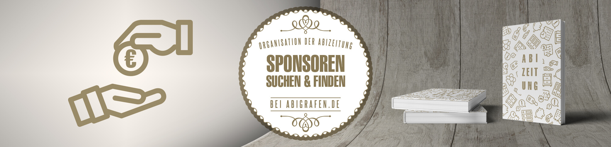 Refinanzierung Abibuchdruck: Wichtige Kriterien für die Sponsorensuche, Anzeigenpreise ermitteln, Sponsoring-Service für Abizeitungen, Werbeanzeige von abigrafen.de