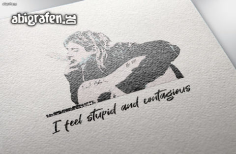 Abimotto I feel stupid Referenzprojekt abigrafen.de