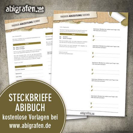 Abizeitung steckbrief Steckbrief Abizeitung