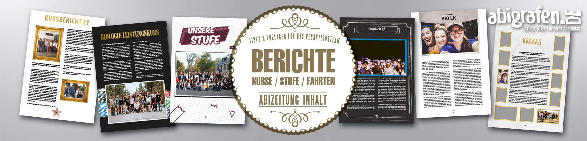 Berichte über Kurse/Stufe/Fahrten für die Abizeitung erstellen – kostenlose Tipps