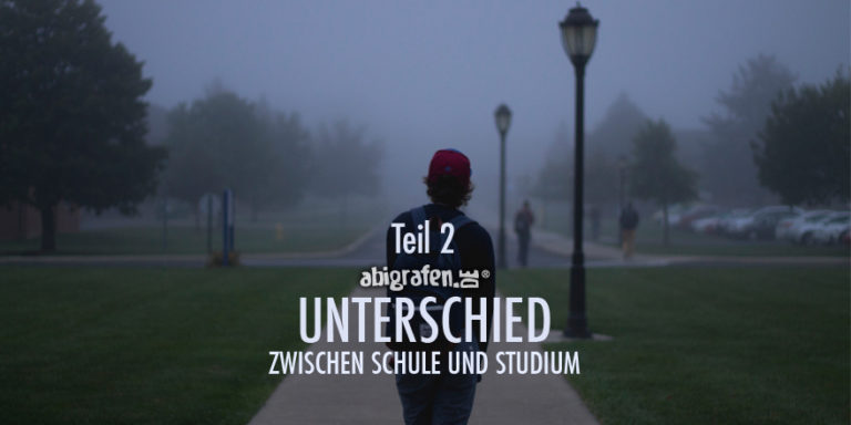 Was ist der Unterschied zwischen Schule und Studium?