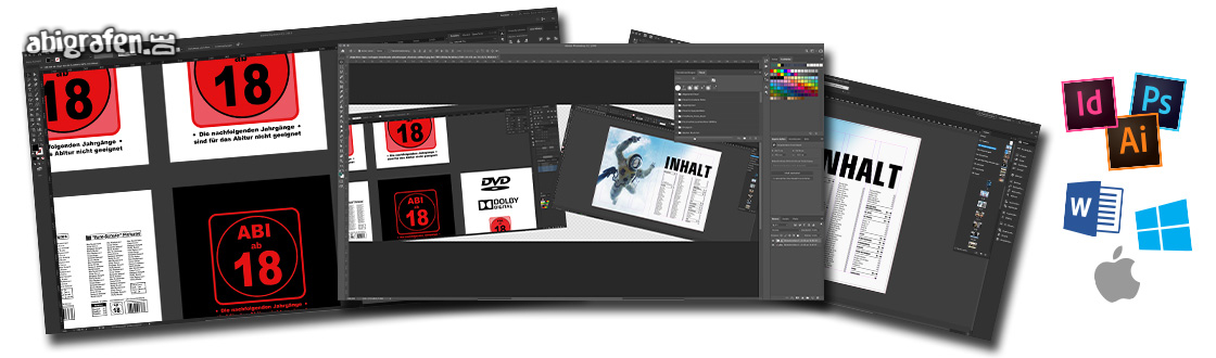 Womit gestalte ich Abizeitungen?