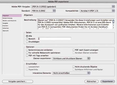 abigrafen.de - PDF-Vorgaben PDF-Vorgaben exportieren